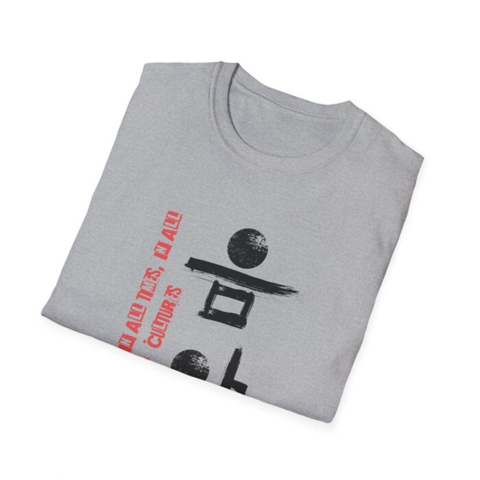Music Unisex Softstyle T-Shirt - Artistic Korean Calligraphy Design - Image 16