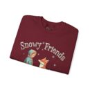 Snowy Friends Unisex Heavy Blend™ Crewneck Sweatshirt