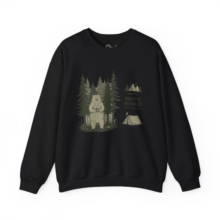Rustic retreat Unisex Heavy Blend™ Crewneck Sweatshirt - Image 9