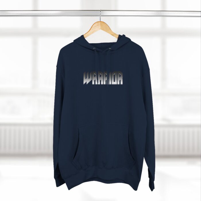 Full metal warrior Three-Panel Fleece Hoodie - Image 16