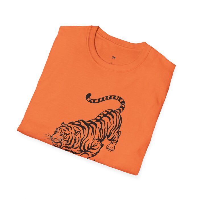 Vintage Tiger Graphic Unisex Softstyle T-Shirt – Perfect for Animal Lovers - Image 8