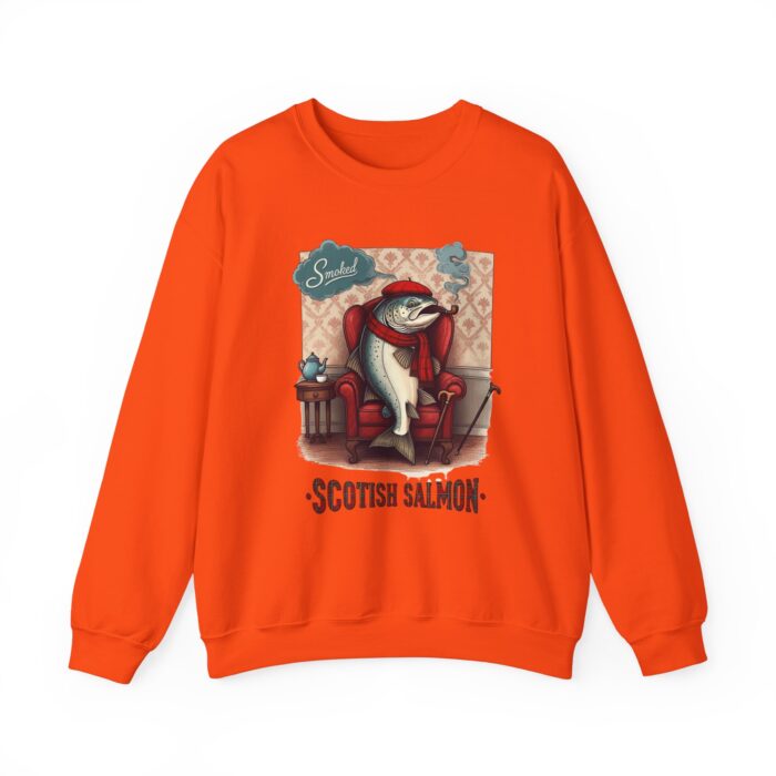Scottish Salmon Unisex Heavy Blend™ Crewneck Sweatshirt - Image 17