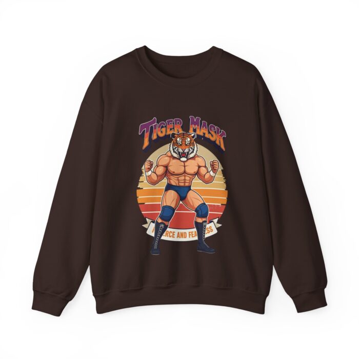 Tiger Mask Unisex Heavy Blend™ Crewneck Sweatshirt - Image 9