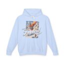 Feel the tropical heat Unisex Lightweight Hooded Sweatshirt