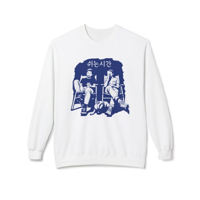 Break time Unisex Midweight Softstyle Fleece Crewneck Sweatshirt - Image 5
