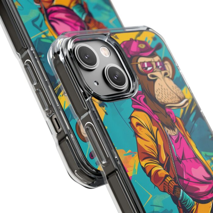 Stylish Ape Magnetic Clear Impact Cases - Image 19