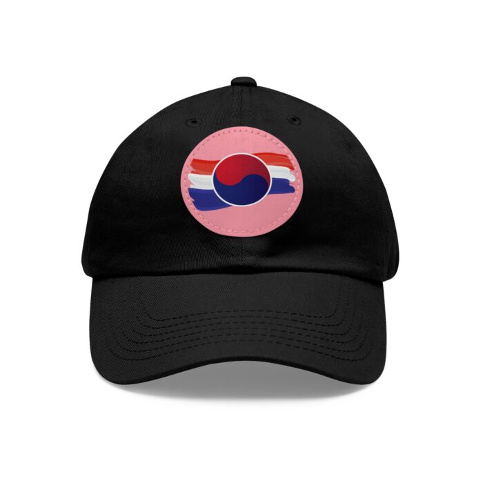 Korean Flag Hat with Leather Patch (Round) - Image 21