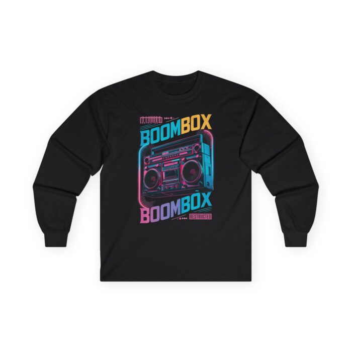 Boom box Unisex Ultra Cotton Long Sleeve Tee - Image 7