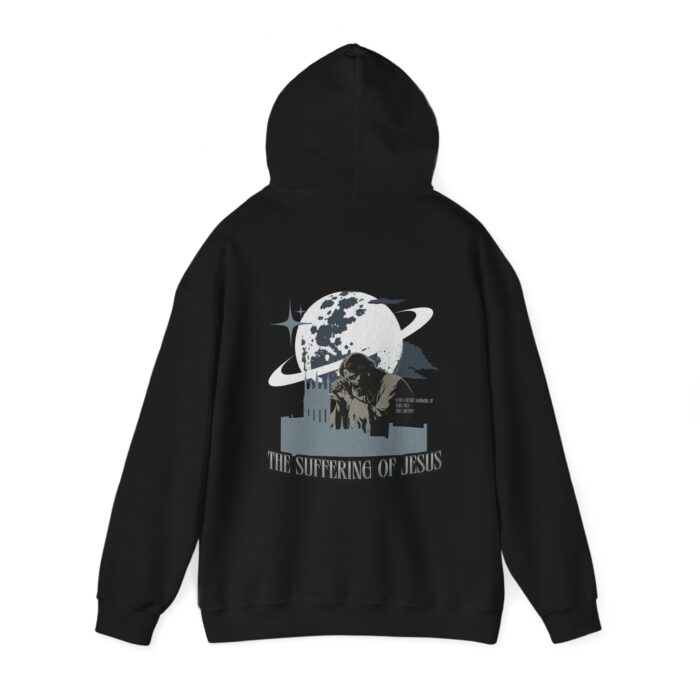 The suffering of Jesus Unisex Heavy Blend™ Hooded Sweatshirt - Image 3