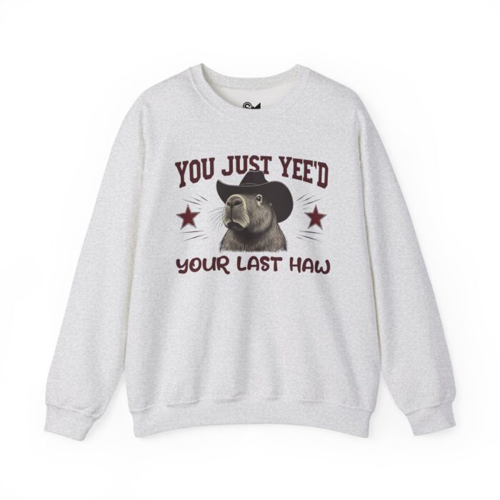 YOU JUST YEE'D YOUR LAST HAW Unisex Heavy Blend™ Crewneck Sweatshirt - Image 5