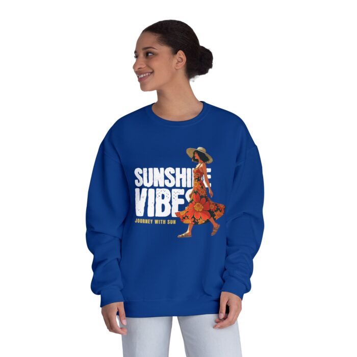 Sunshine Vibes Unisex NuBlend® Crewneck Sweatshirt - Image 20