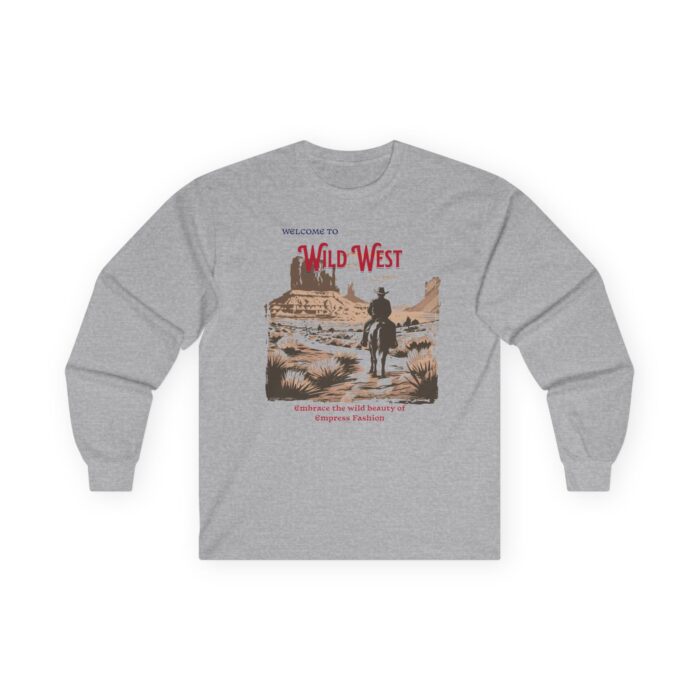 Wild West Unisex Ultra Cotton Long Sleeve Tee - Image 7