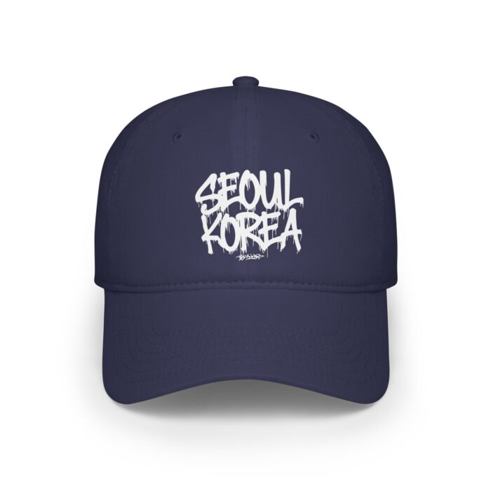 Seoul Korea Low Profile Baseball Cap - Image 17