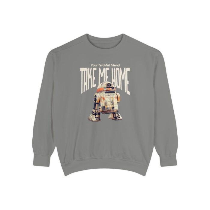 Take me home Unisex Garment-Dyed Sweatshirt - Image 9