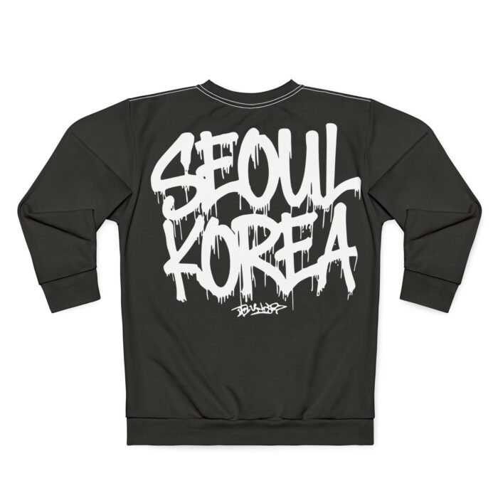 Seoul Korea Unisex Sweatshirt (AOP) - Image 2