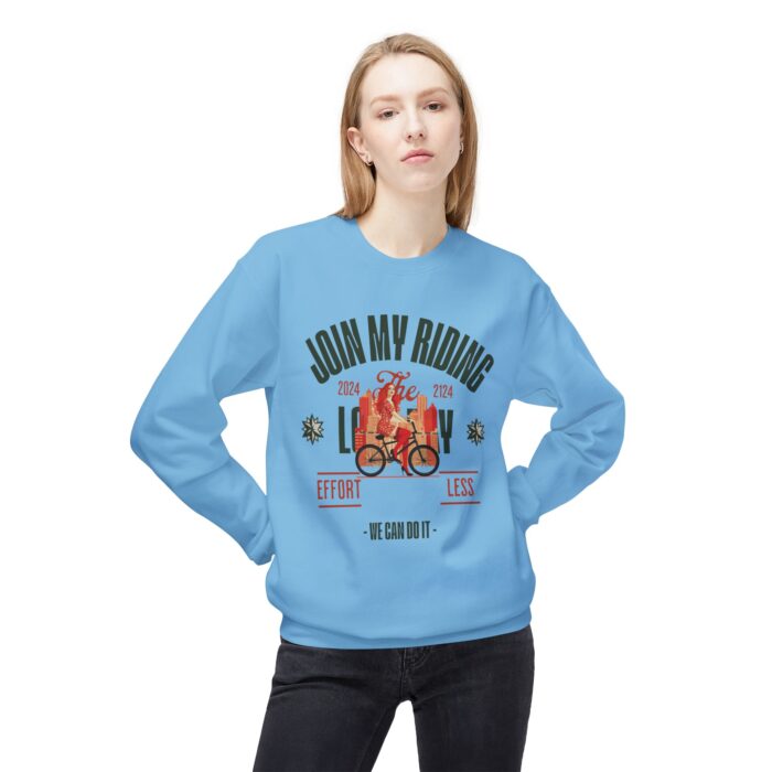 Join My Riding Unisex Midweight Softstyle Fleece Crewneck Sweatshirt - Image 15
