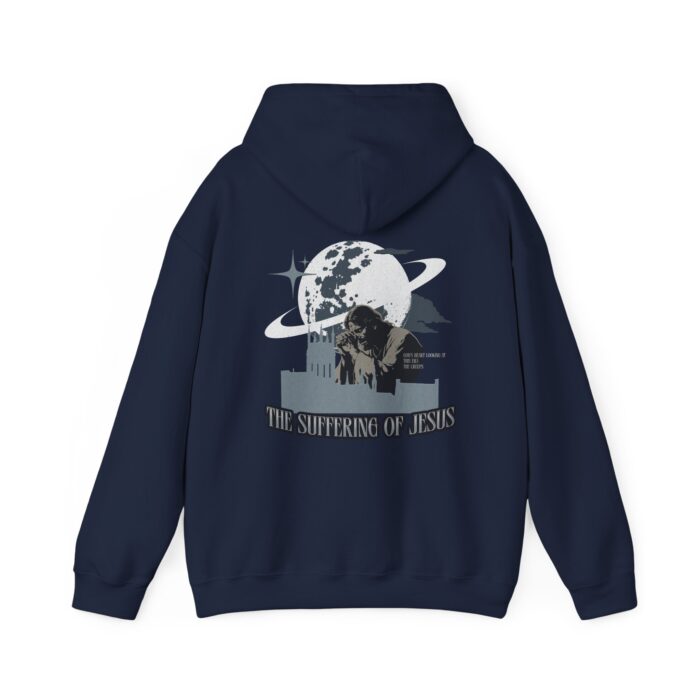 The suffering of Jesus Unisex Heavy Blend™ Hooded Sweatshirt - Image 14