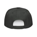 The Pure Lamb Embroidered Snapback Cap - Korean Phrase Design
