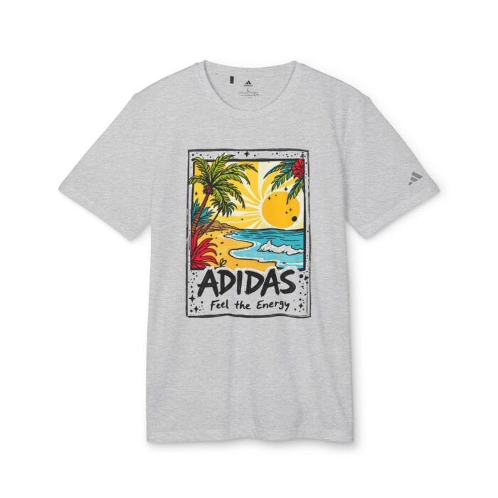 adidas Feel the Energy Unisex Sport T-shirt - Image 5