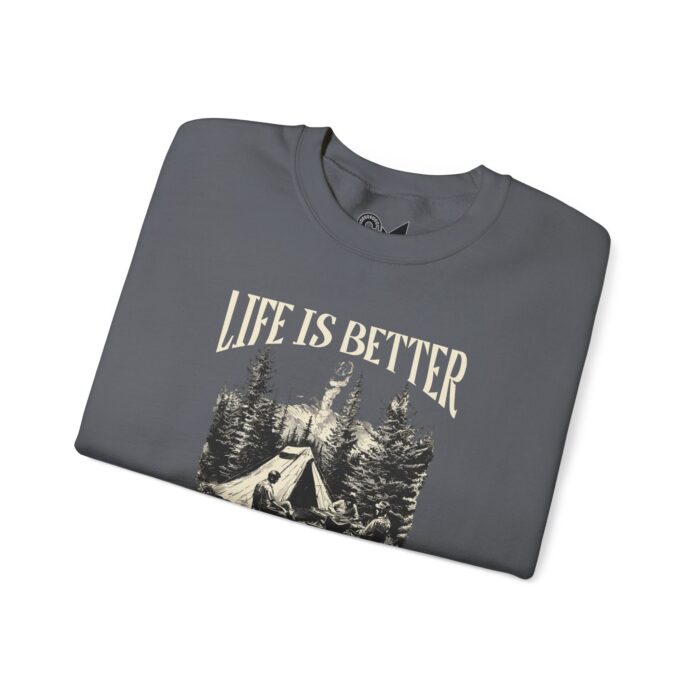 Life is better Unisex Heavy Blend™ Crewneck Sweatshirt - Image 31