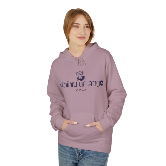 I saw an angel Unisex Midweight Softstyle Fleece Hoodie - Image 43