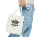 Traditional Korean pavilion Tote Bag (AOP)