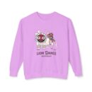 Korean traditional lion dance Unisex Lightweight Crewneck Sweatshirt