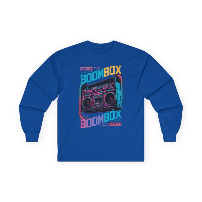 Boom box Unisex Ultra Cotton Long Sleeve Tee - Image 34