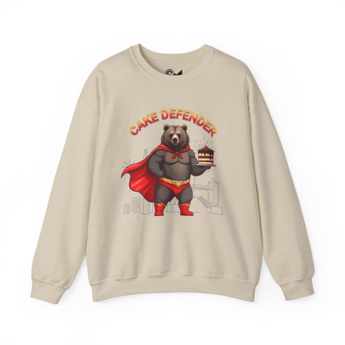 Cake defender Unisex Heavy Blend™ Crewneck Sweatshirt - Image 9