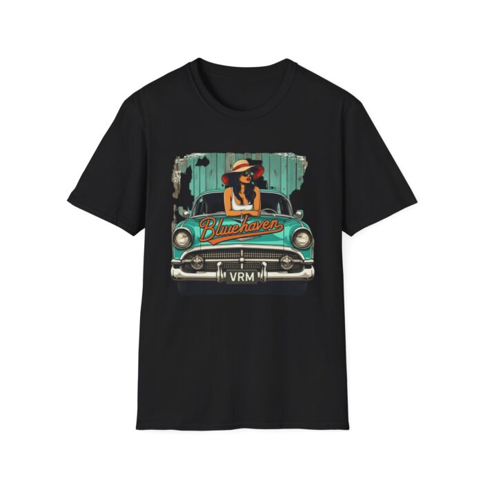 Blue haven Unisex Softstyle T-Shirt - Image 9