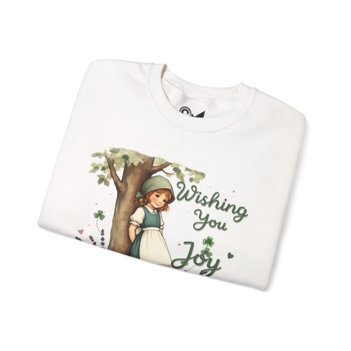 Wishing you joy Unisex Heavy Blend™ Crewneck Sweatshirt - Image 3