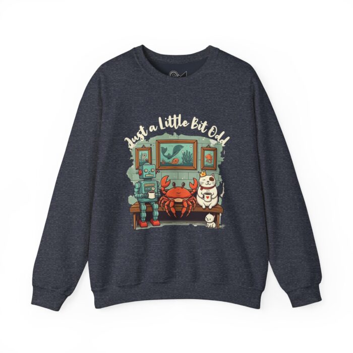 Just a little bit odd Unisex Heavy Blend™ Crewneck Sweatshirt - Image 25