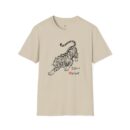 Vintage Tiger Graphic Unisex Softstyle T-Shirt – Perfect for Animal Lovers