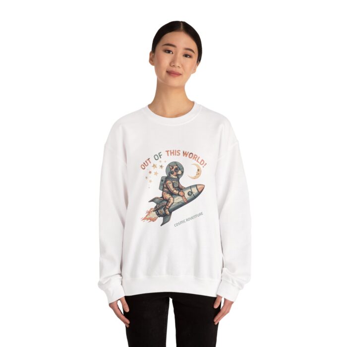 Out of this world Unisex Heavy Blend™ Crewneck Sweatshirt - Image 4