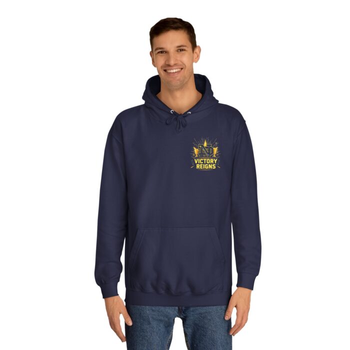Victory reigns Unisex College Hoodie - Image 19