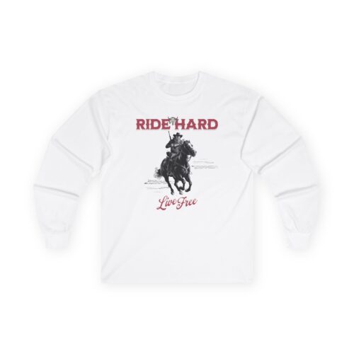 Ride hard Unisex Ultra Cotton Long Sleeve Tee