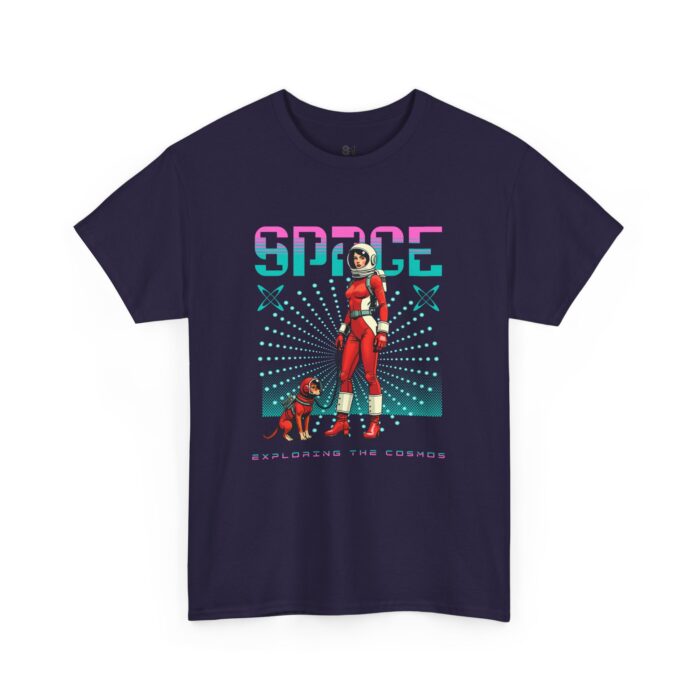Space Unisex Heavy Cotton Tee - Image 19