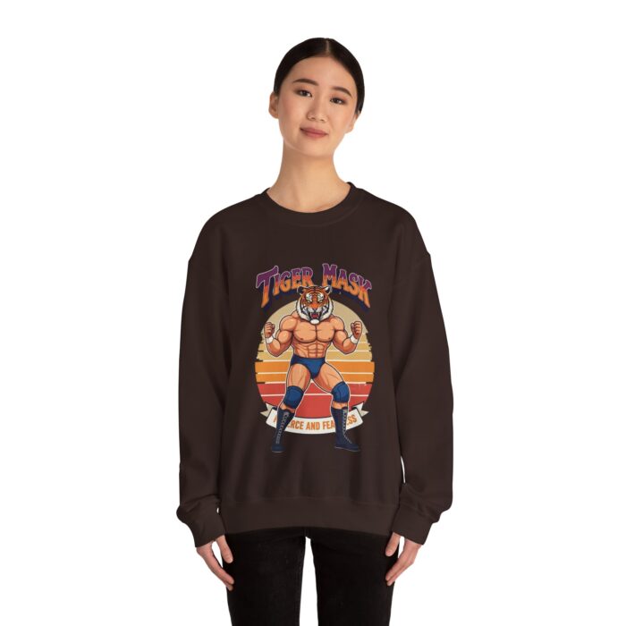 Tiger Mask Unisex Heavy Blend™ Crewneck Sweatshirt - Image 12