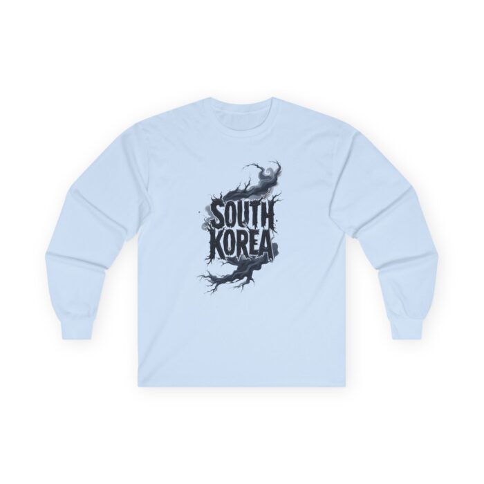 South Korea Unisex Ultra Cotton Long Sleeve Tee - Image 16