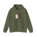 'You Must Be Ready' Dog Signal Message Unisex Heavy Blend™ Hooded Sweatshirt