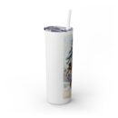 A tall pine tree Skinny Tumbler with Straw, 20oz