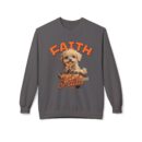 Faith never fails Unisex Midweight Softstyle Fleece Crewneck Sweatshirt