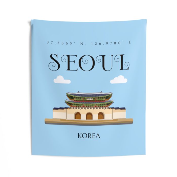 Seoul Indoor Wall Tapestries - Image 2