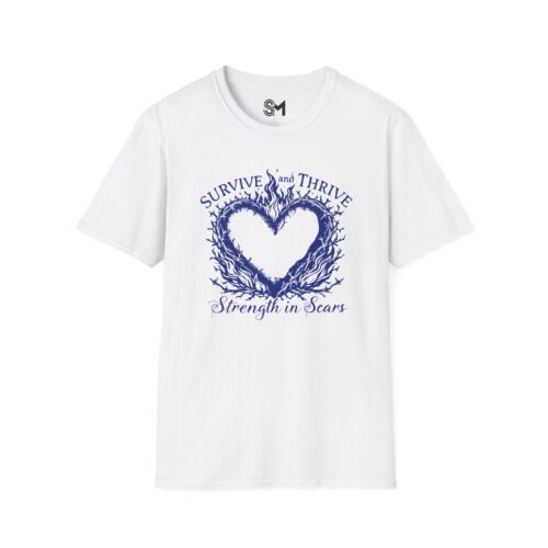 Strength in Scars Unisex Softstyle T-Shirt