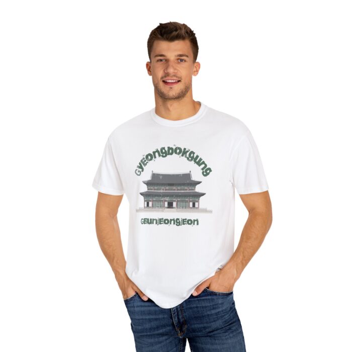 Gyeongbokgung Geunjeongjeonjeon Unisex Garment-Dyed T-shirt - Image 4