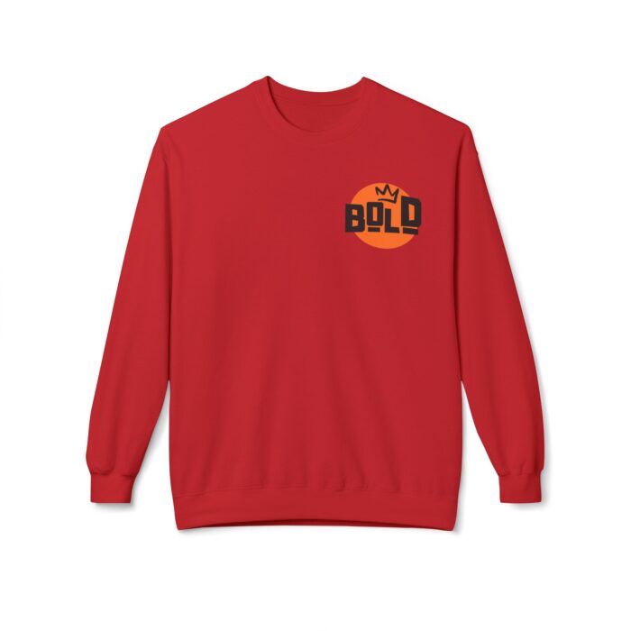 Big Bold Unisex Midweight Softstyle Fleece Crewneck Sweatshirt - Image 49