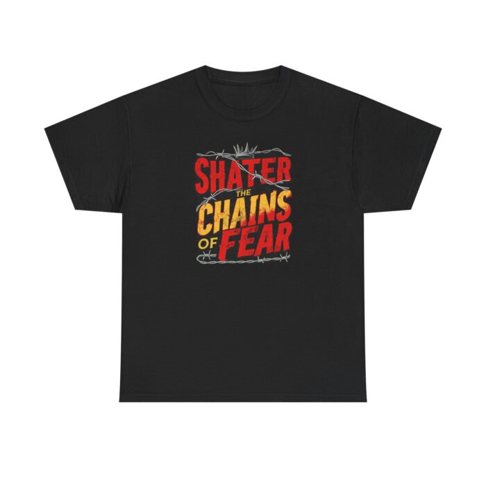 Shater chains of fear Unisex Heavy Cotton Tee