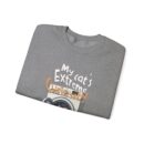 My cat's extreme curiosity Unisex Heavy Blend™ Crewneck Sweatshirt