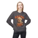 Faith never fails Unisex Midweight Softstyle Fleece Crewneck Sweatshirt
