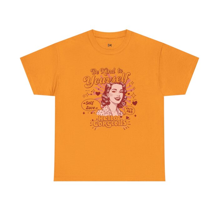 Be Kind to Yourself Unisex Heavy Cotton Tee - Image 13